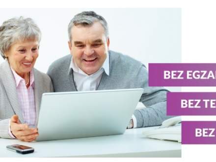 Bez egzaminów, bez testów, bez stresu - grafika informacyjna